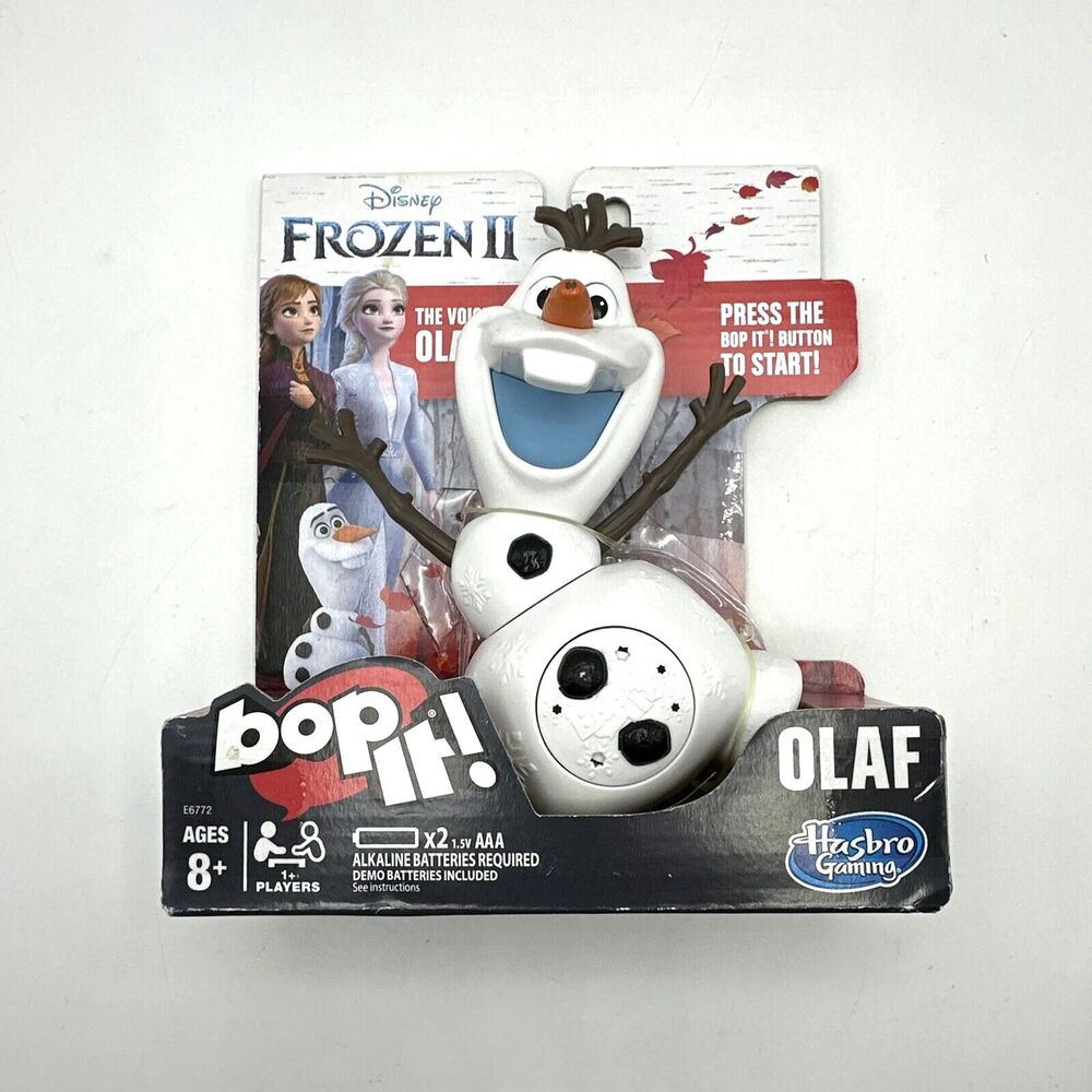 2018 Disney Frozen II BOP IT! - Olaf Edition NEW IN BOX VOICE OF OLAF